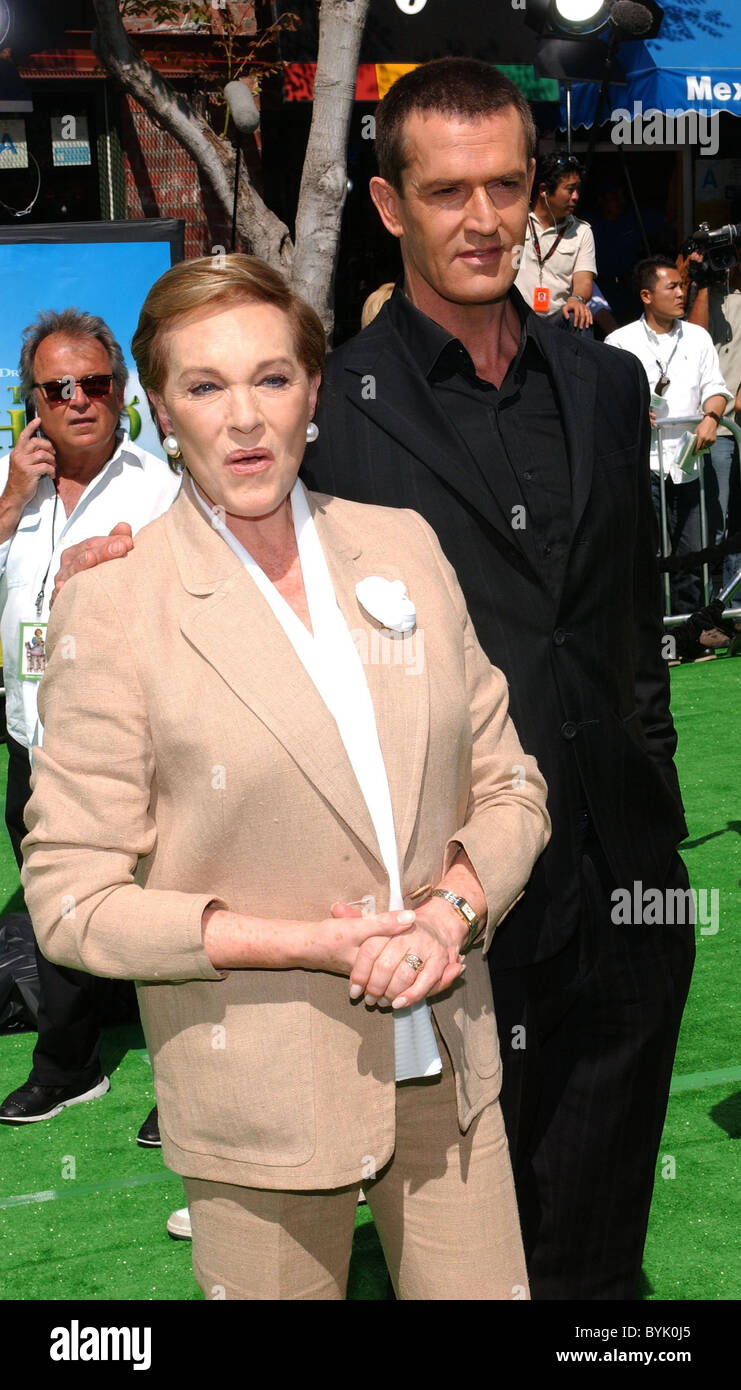 Dame Julie Andrews, Rupert Everett 'Shrek il terzo' Los Angeles Premiere - tappeto verde svoltasi al Mann Village Theatre Foto Stock