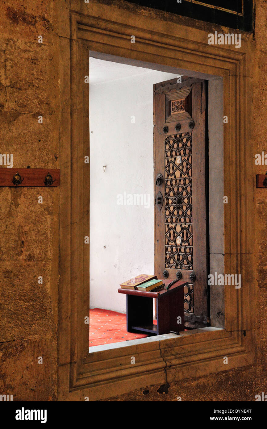 Interior Sultano Bayezit II Mosque (1485), Amasya, Turchia 101002 38392 Foto Stock