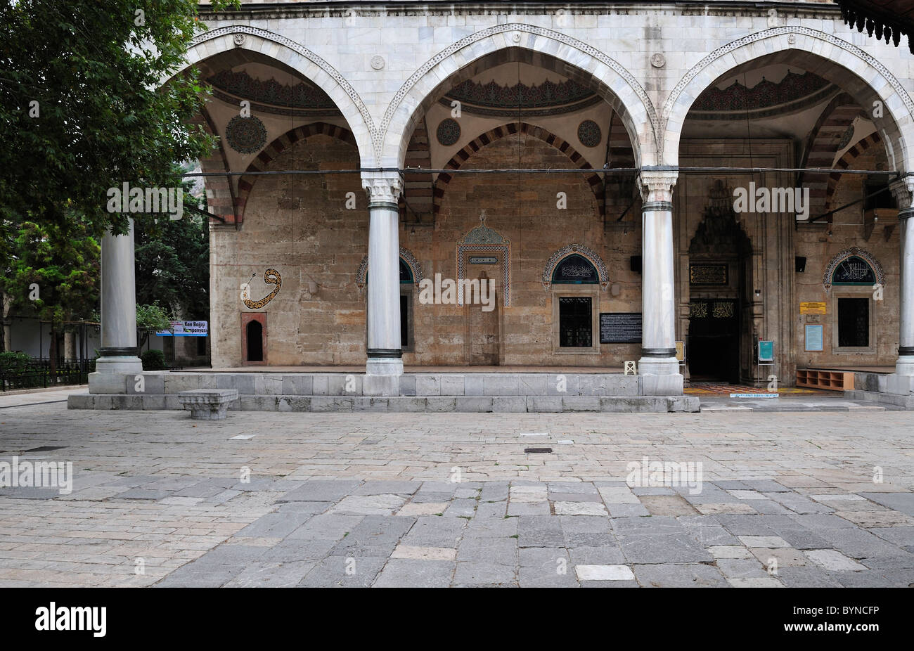 Ingresso Sultano Bayezit II Mosque (1485), Amasya, Turchia 101002 38399 Foto Stock