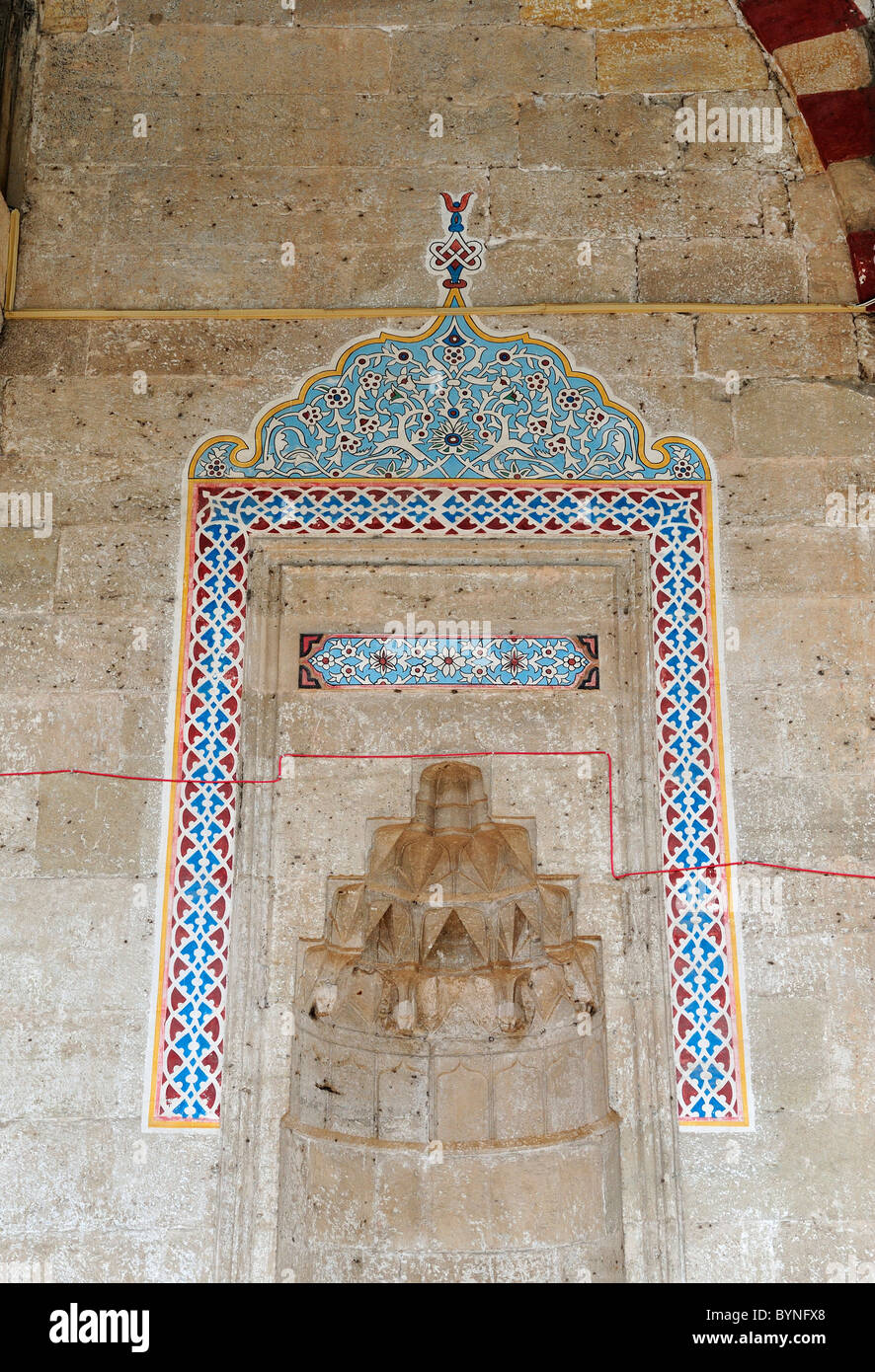 Dettaglio, Sultano Bayezit II Mosque (1485), Amasya, Turchia 101002 38371 Foto Stock