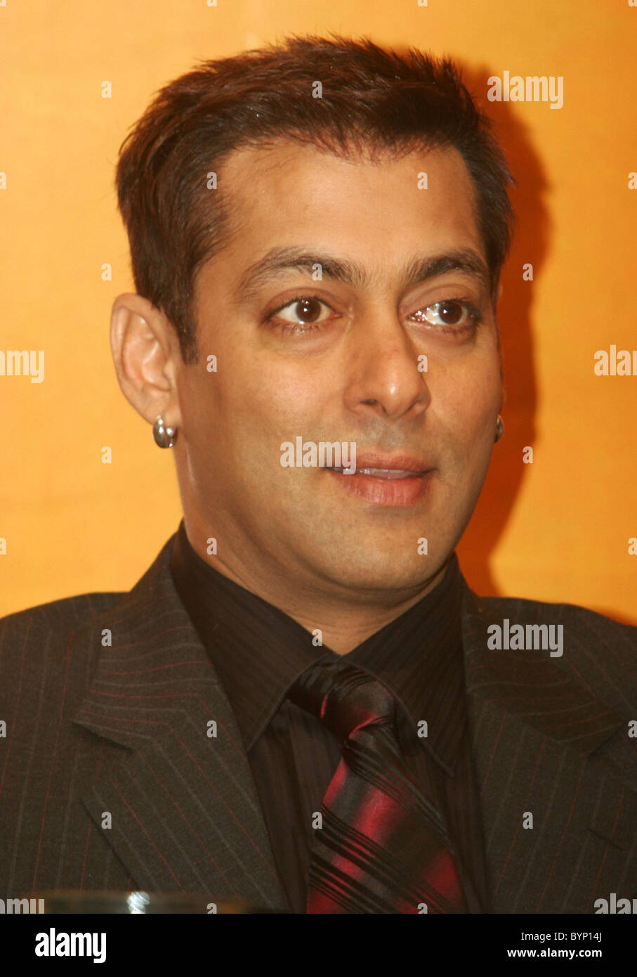 Salman Khan al lancio del film di Bollywood 'Marigold" tenutasi presso il Queens Hotel Leeds, Inghilterra - 09.06.07 Mark Readman/ Foto Stock