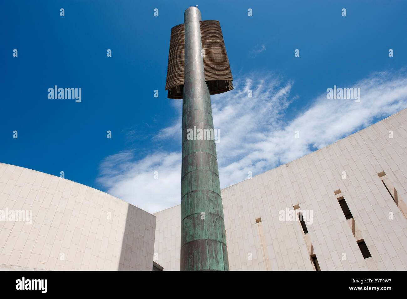 Architettura di strada di Poble Nou Foto Stock