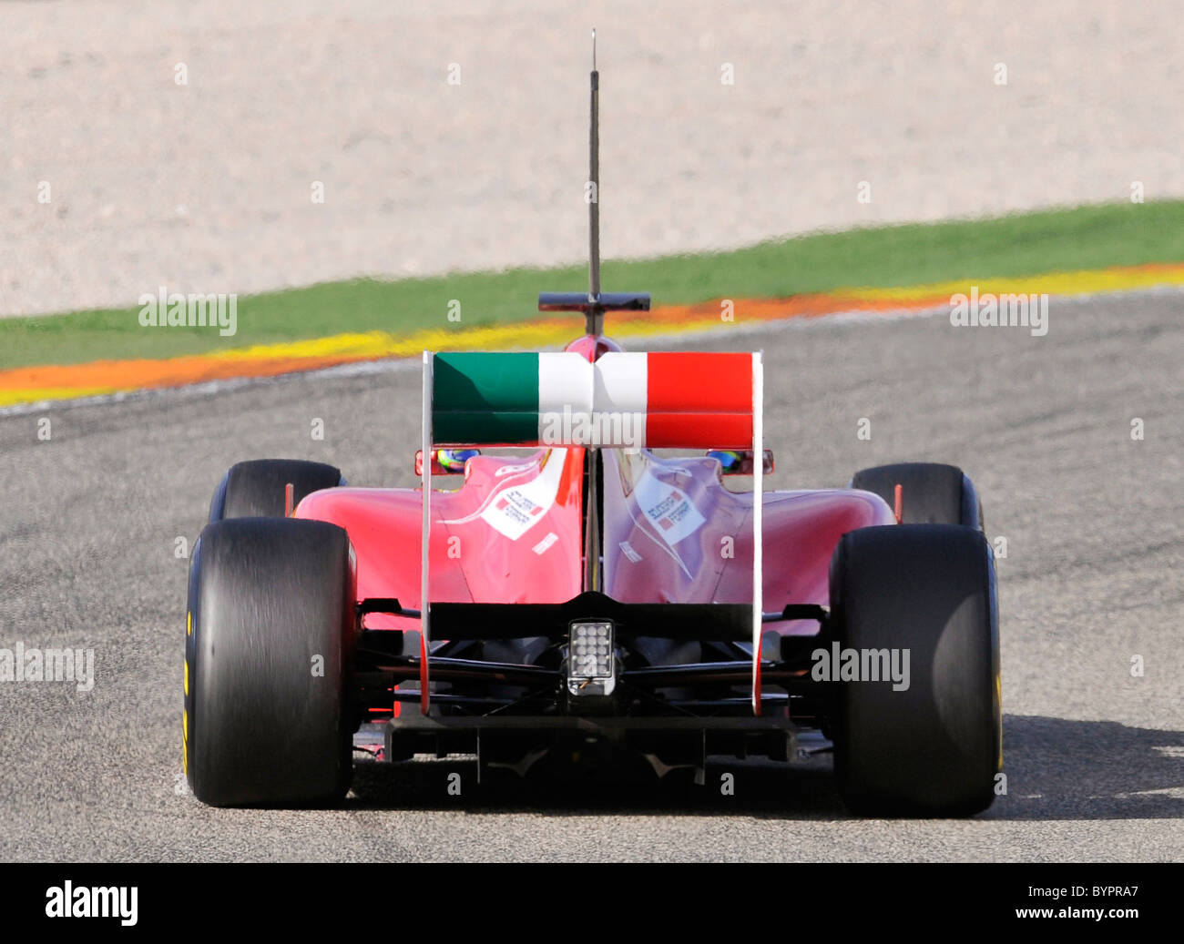 Felipe Massa (BRA) in Ferrari F150th gara di Formula Uno auto Foto Stock