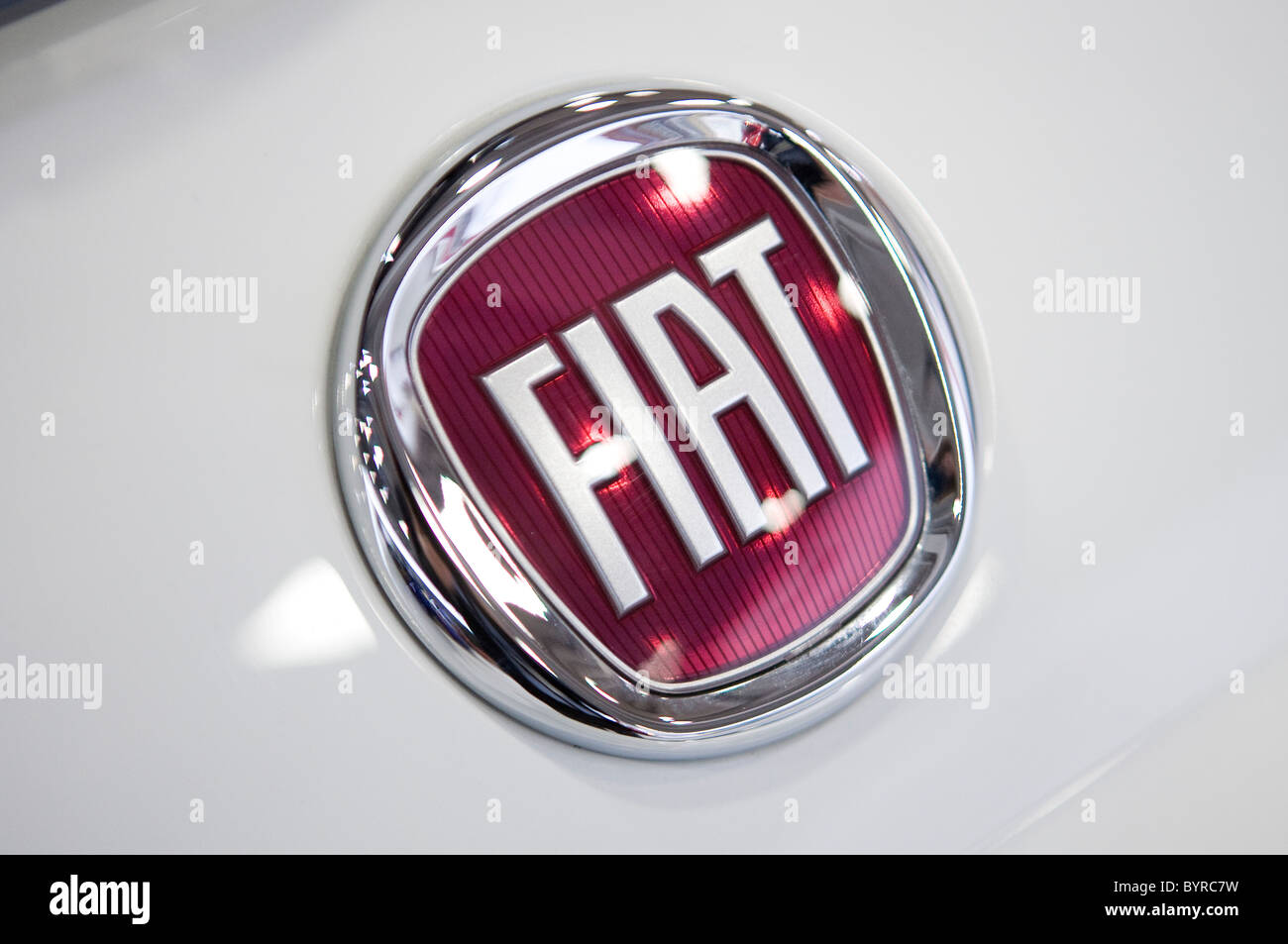 La Fiat 500. Foto Stock