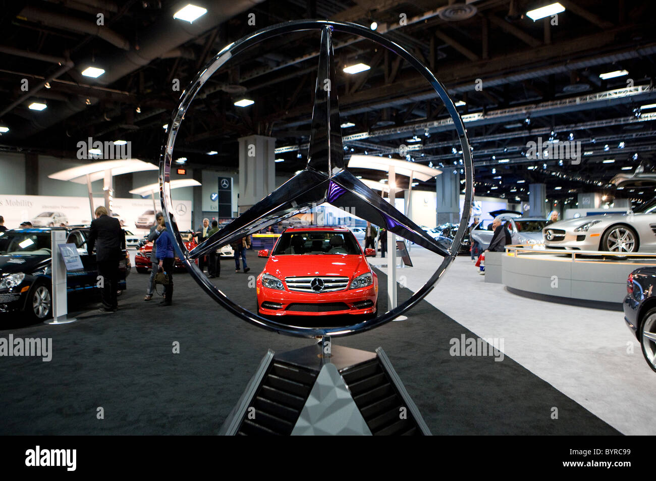 Mercedes-Benz Washington Auto Show. Foto Stock