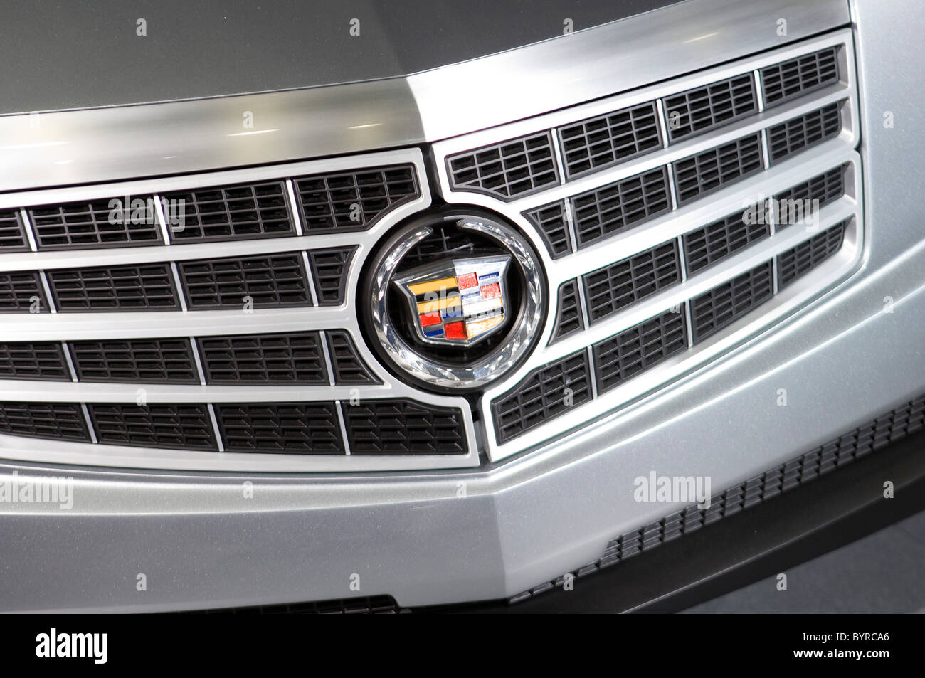 Cadillac presso il Washington Auto Show. Foto Stock