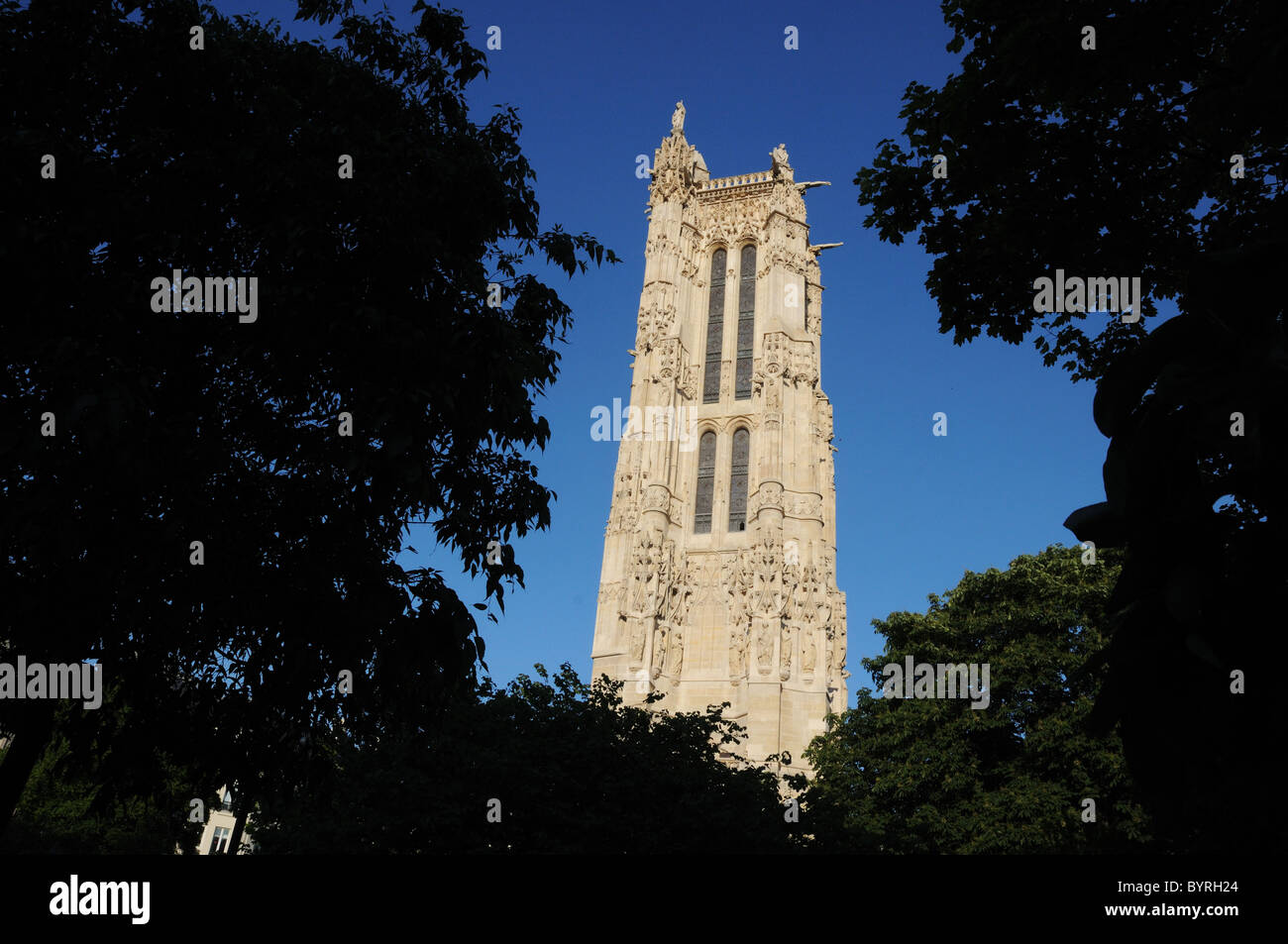 Tour St Jacques in Paris Foto Stock