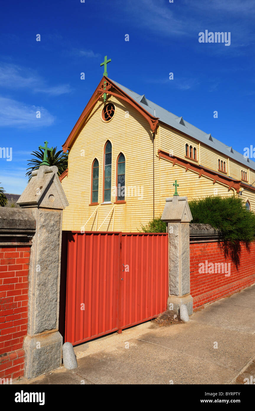 St Kilians Chiesa, Bendigo Australia Foto Stock