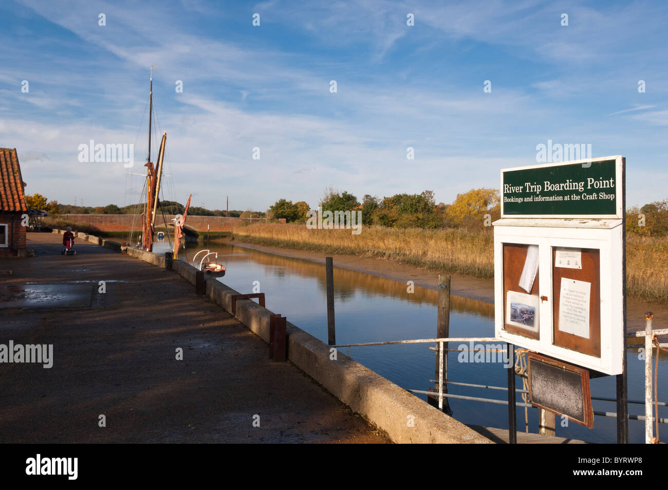 Snape Maltings in Snape , Suffolk , Inghilterra , Inghilterra , Regno Unito Foto Stock