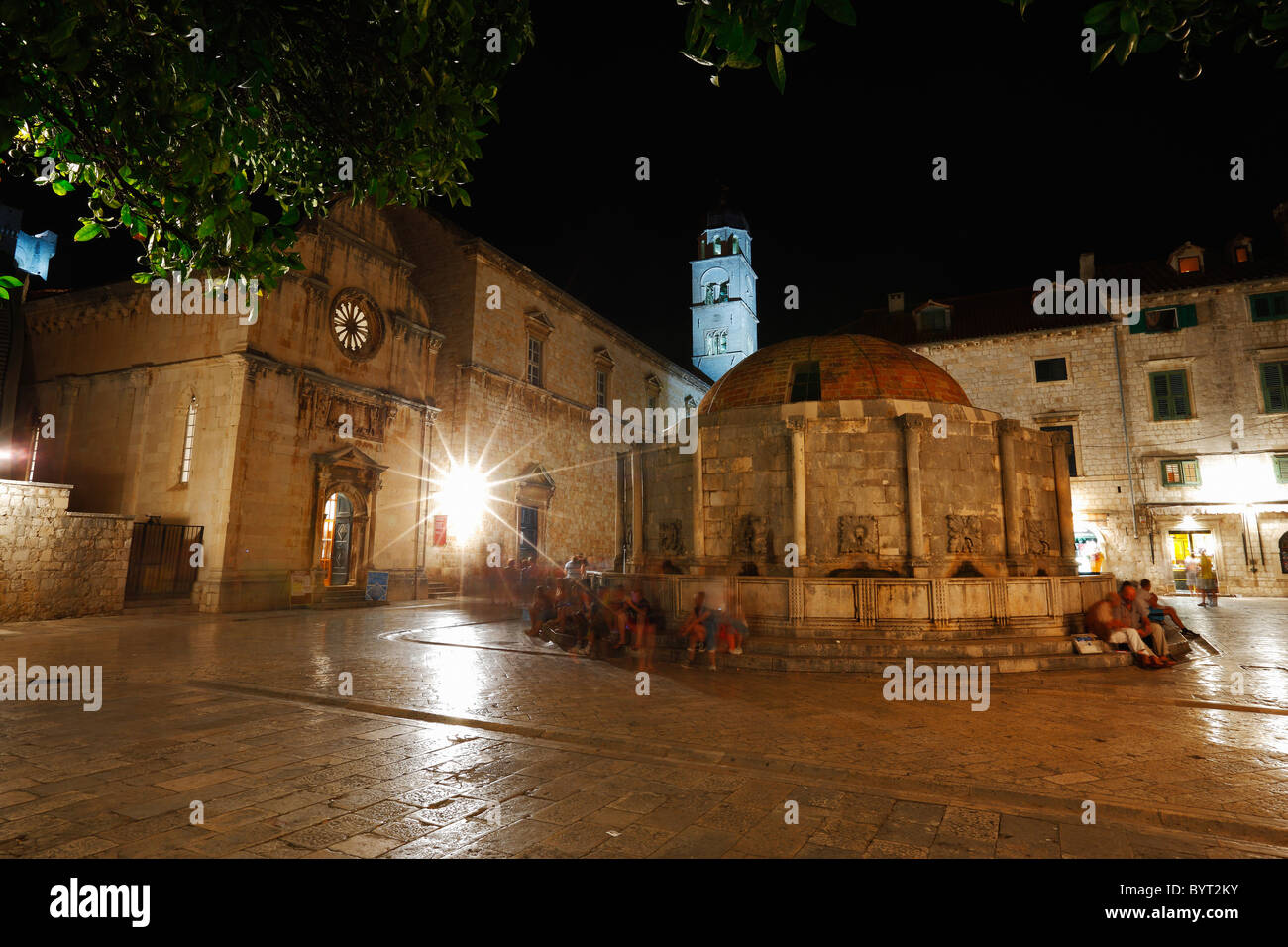 Onofrio fontana, Dubrovnik, Croazia Foto Stock
