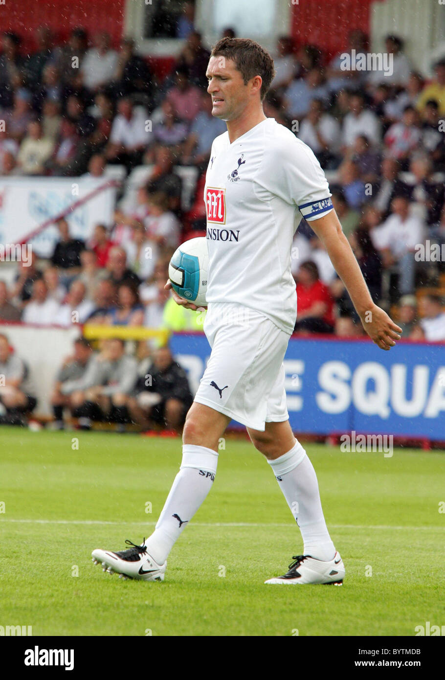 Robbie Keane Tottenham Hotspurs beat Stevenage Borough 3-1 in questo pre stagione amichevole Stevenage, Inghilterra - 07.07.07 WENN Foto Stock