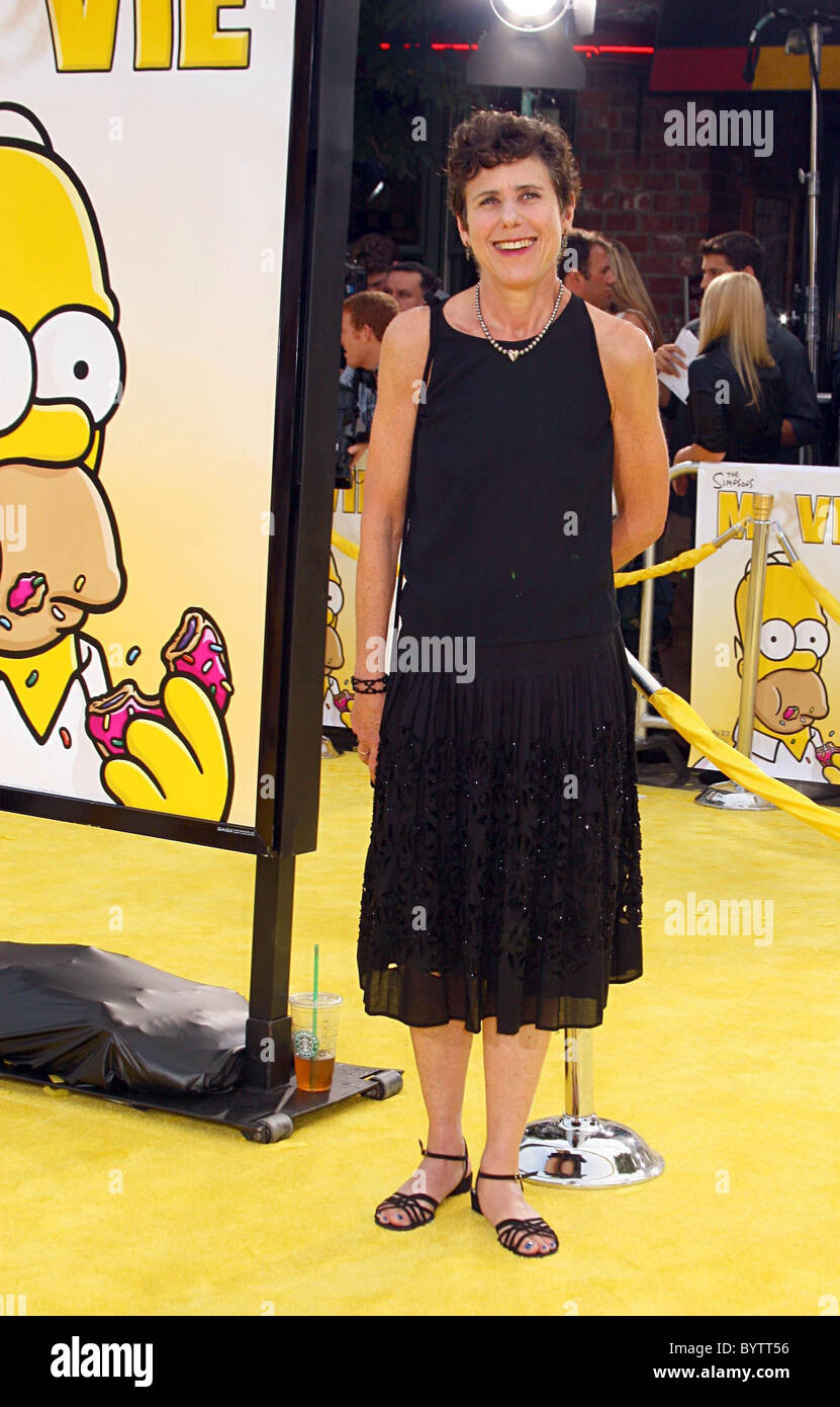 Julie Kavner - La voce di Marge Simpson " The Simpsons Movie' premiere al Mann Village Theatre - Arrivi Westwood, California Foto Stock