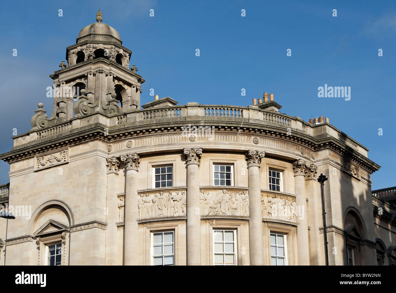 Guildhall High Street, Città di Bath Regno Unito Foto Stock