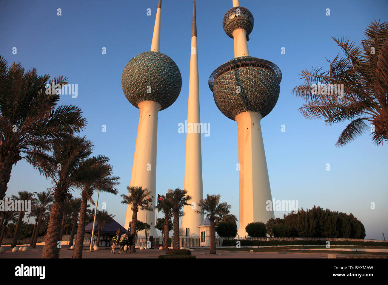 Il Kuwait Kuwait City, Kuwait Towers, Foto Stock