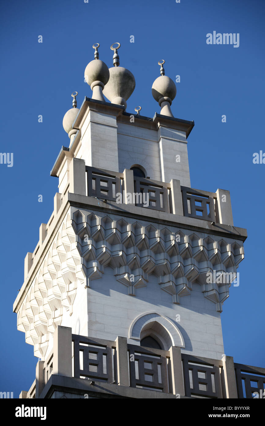 Oxford Centre for Islamic Studies minareto Foto Stock