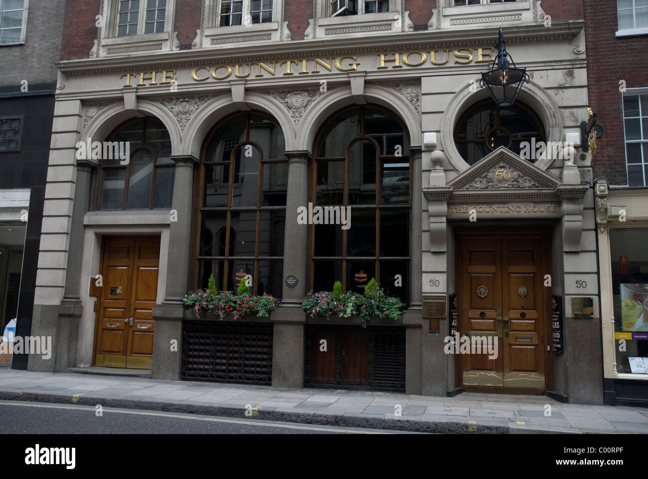 La casa di conteggio Cornhill London EC3 Foto Stock