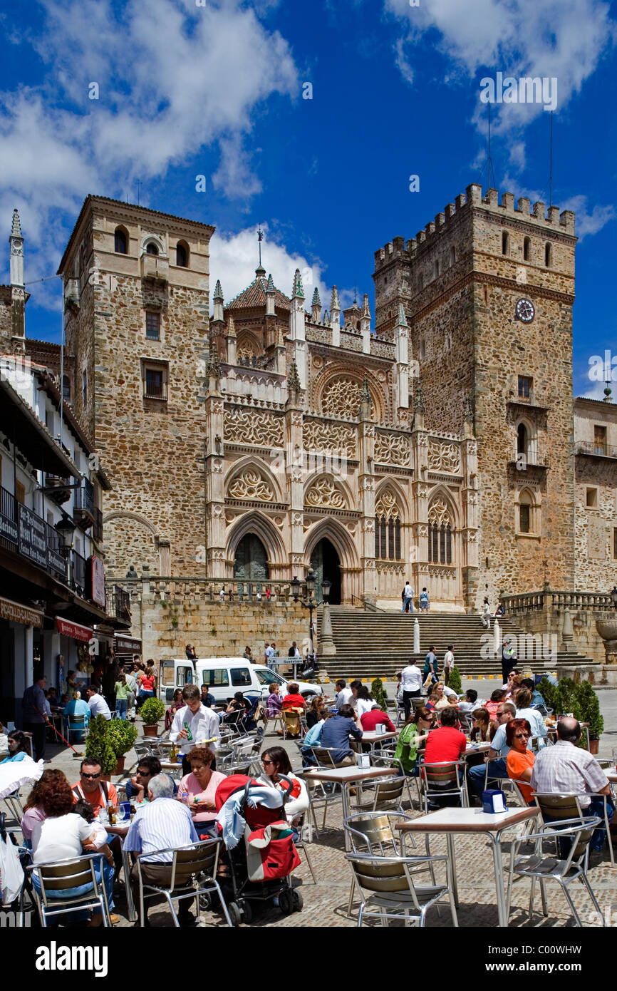 Monasterio de Nuestra Señora de Guadalupe Guadalupe, Estremadura, Spagna Foto Stock