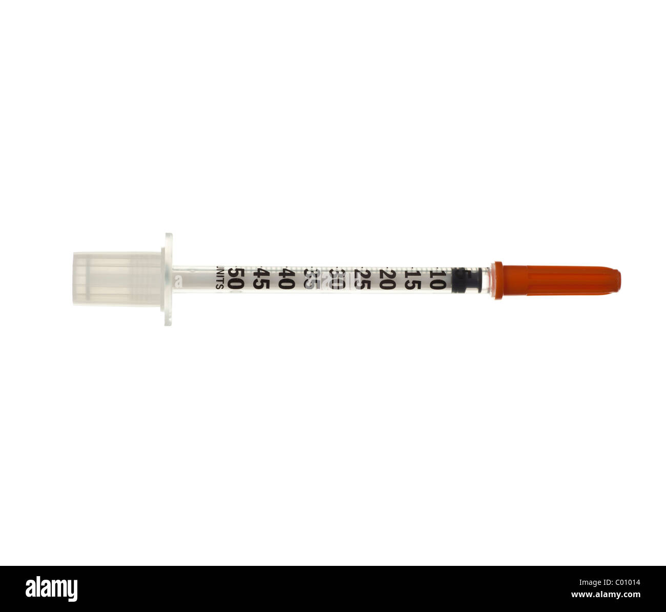 0,5 ml siringa da insulina Foto stock - Alamy