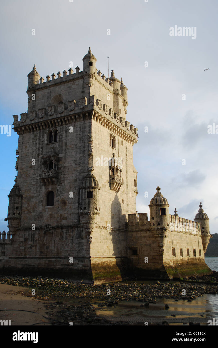 Celebre monumento circa le scoperte portoghese Foto Stock
