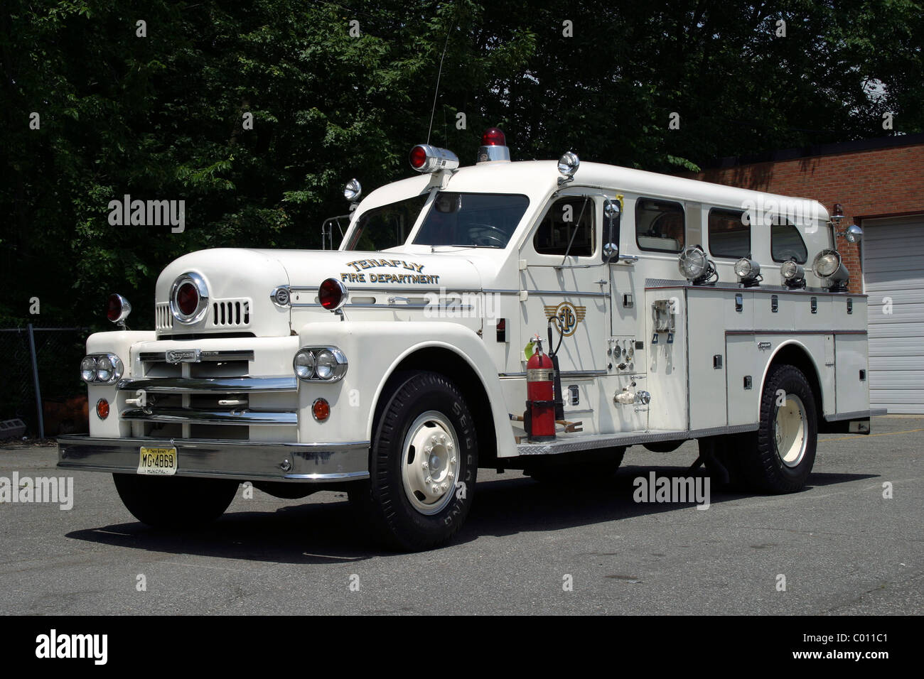 Seagrave 1963 sedan limousine carrello di salvataggio Foto Stock