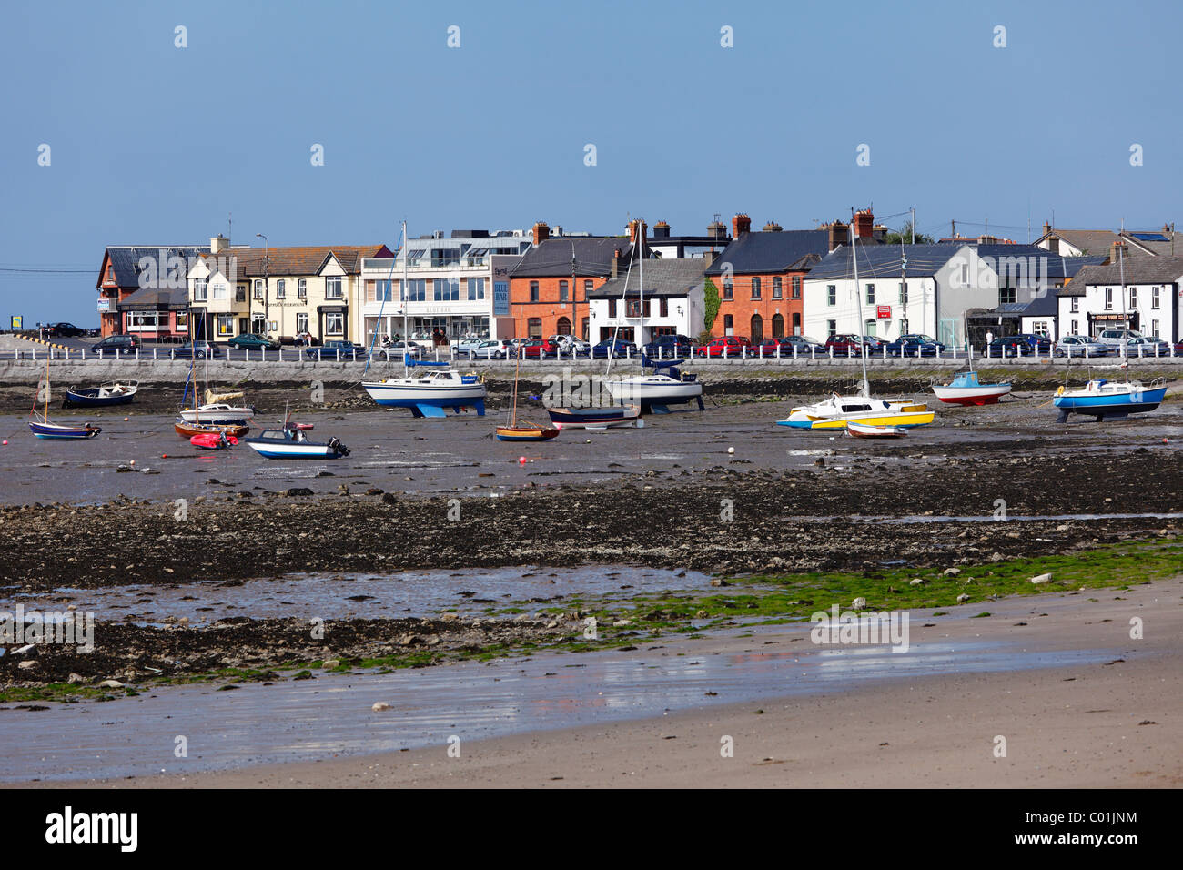 North Beach a Skerries, County Dublin, il Leinster, Irlanda, Europa Foto Stock