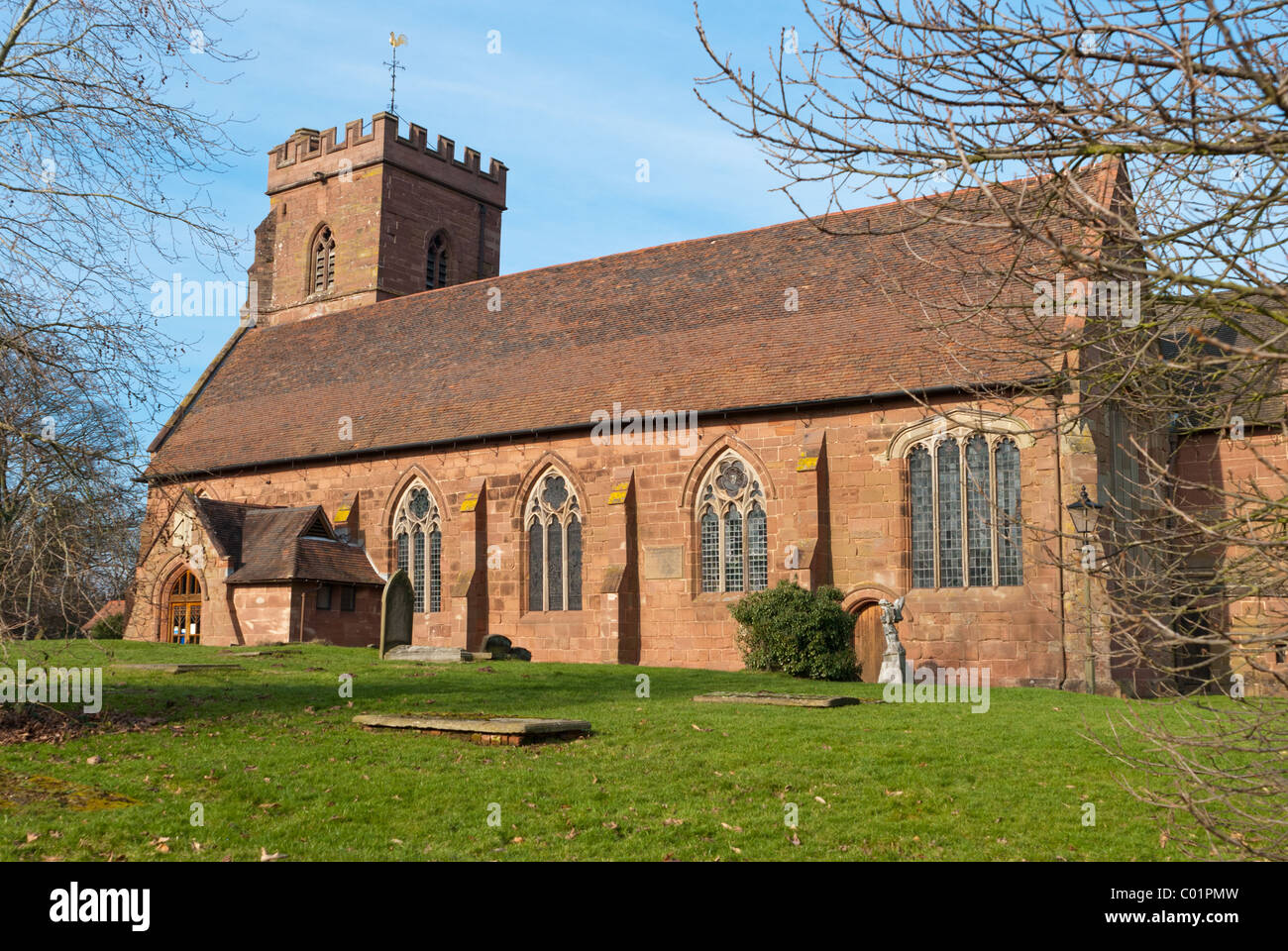 Chiesa Parrocchiale di San Pietro, Kinver,Staffordshire Foto Stock