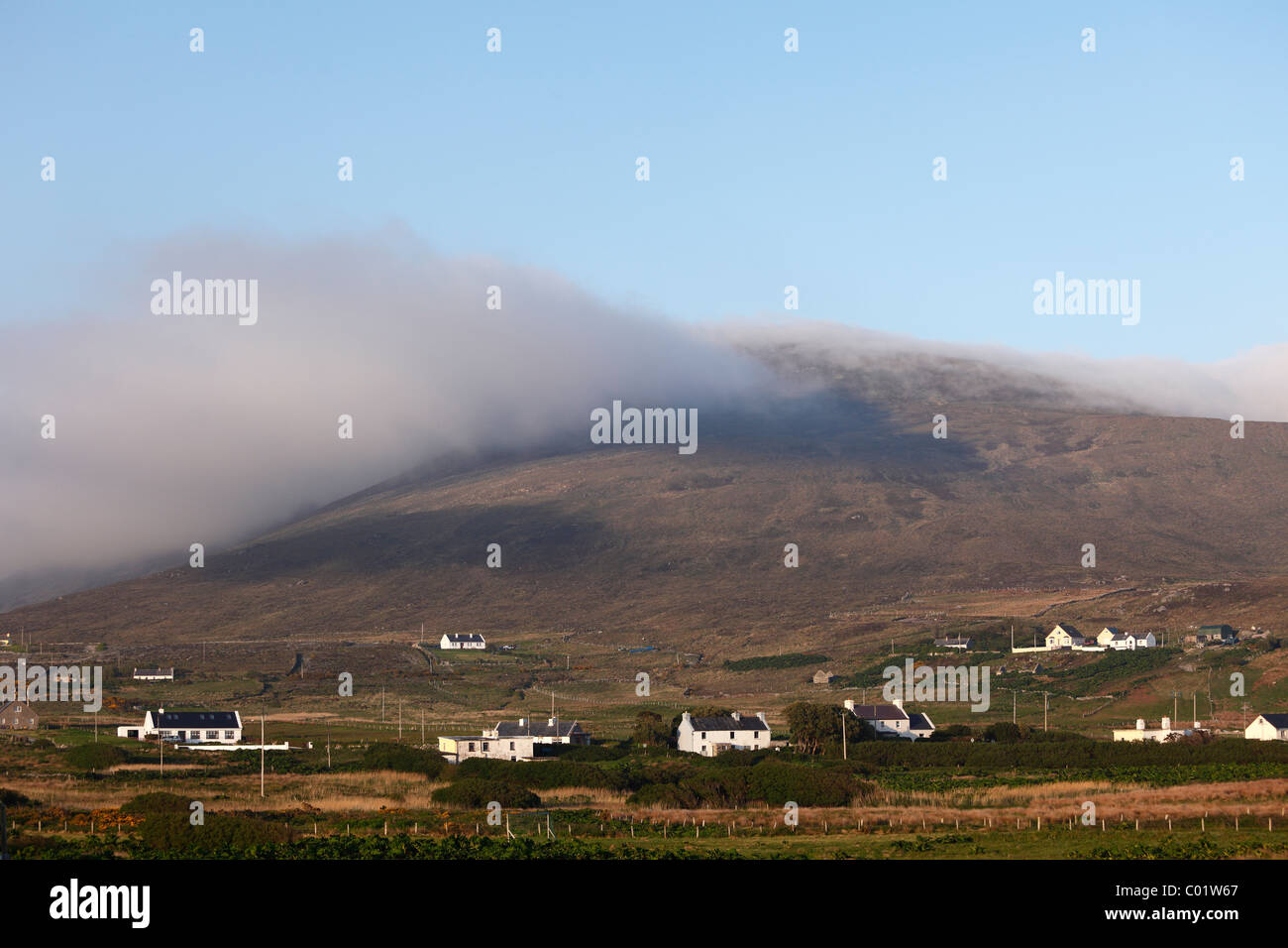 Dooega, Achill Island, nella contea di Mayo, Connacht provincia, Repubblica di Irlanda, Europa Foto Stock