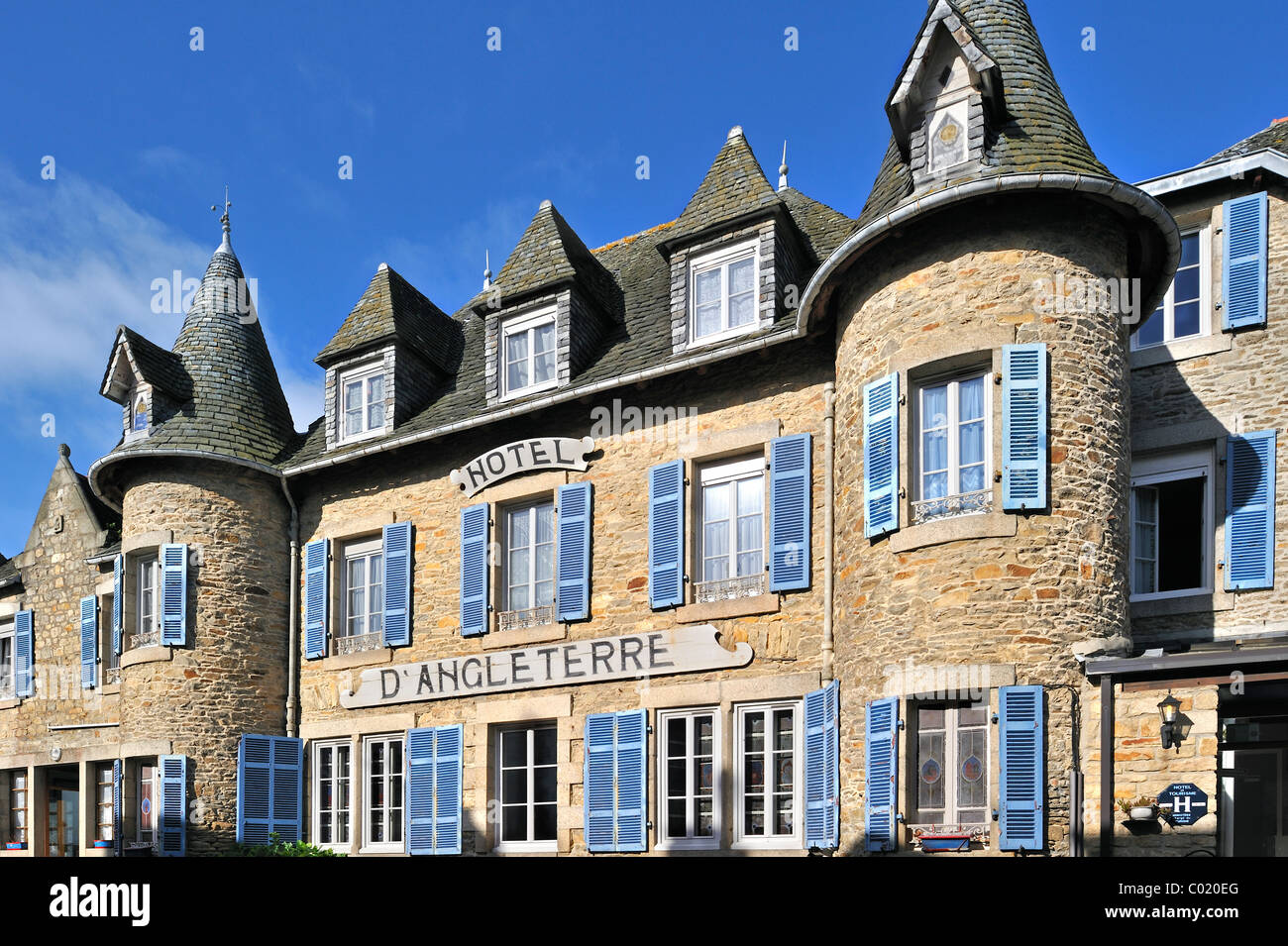Hotel a Roscoff, Finistère Bretagna, Francia Foto Stock