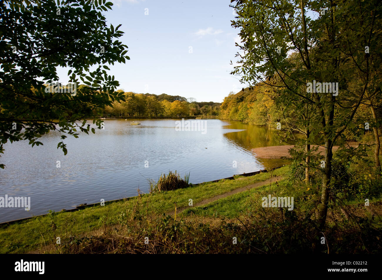 Birkacre Lodge, Yarrow Valley Country Park, Lancashire Foto Stock