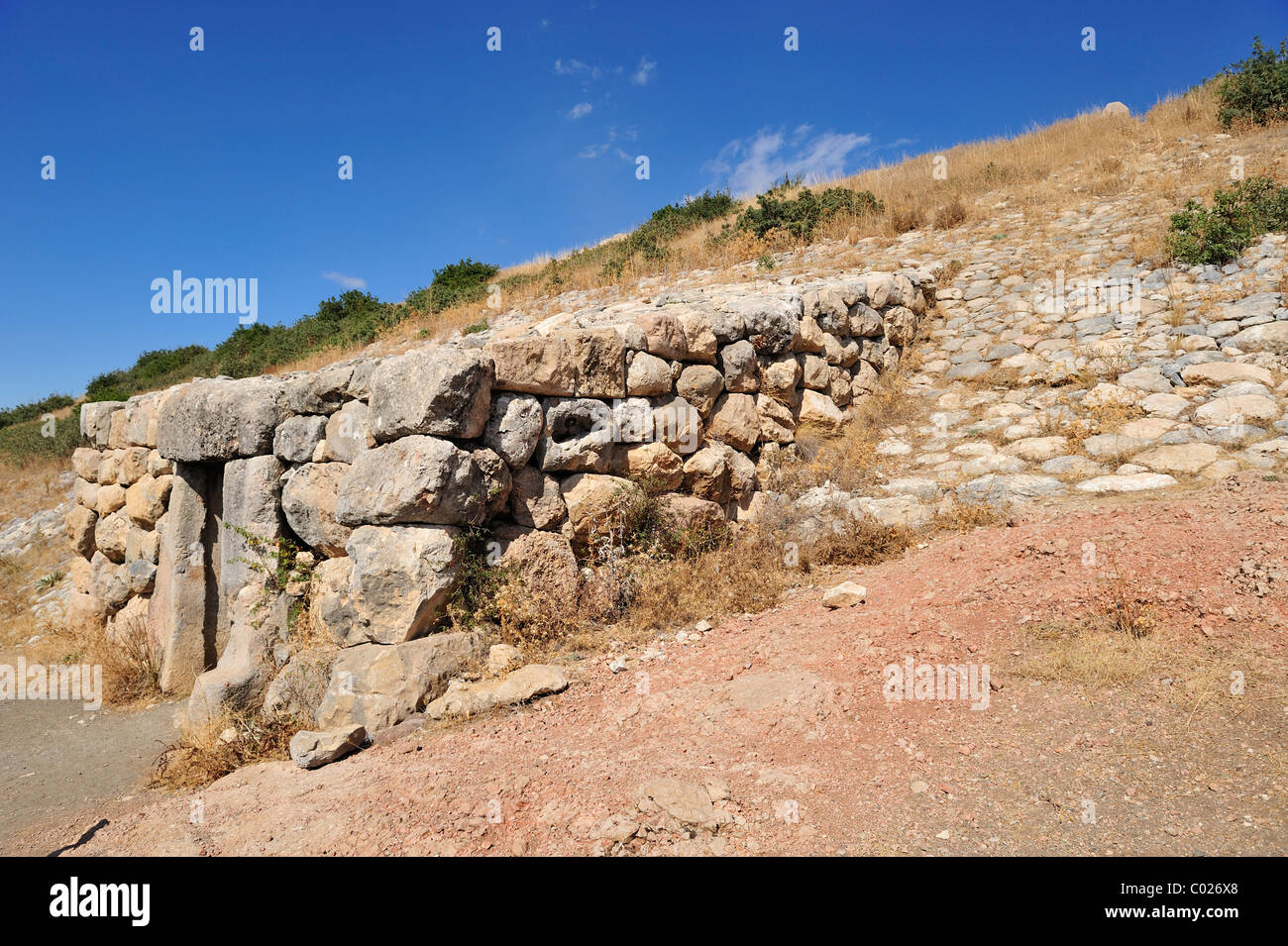 Tunnel, Yerkapi (sphinx gate), Bogazköy, Turchia 101003 38675 Foto Stock