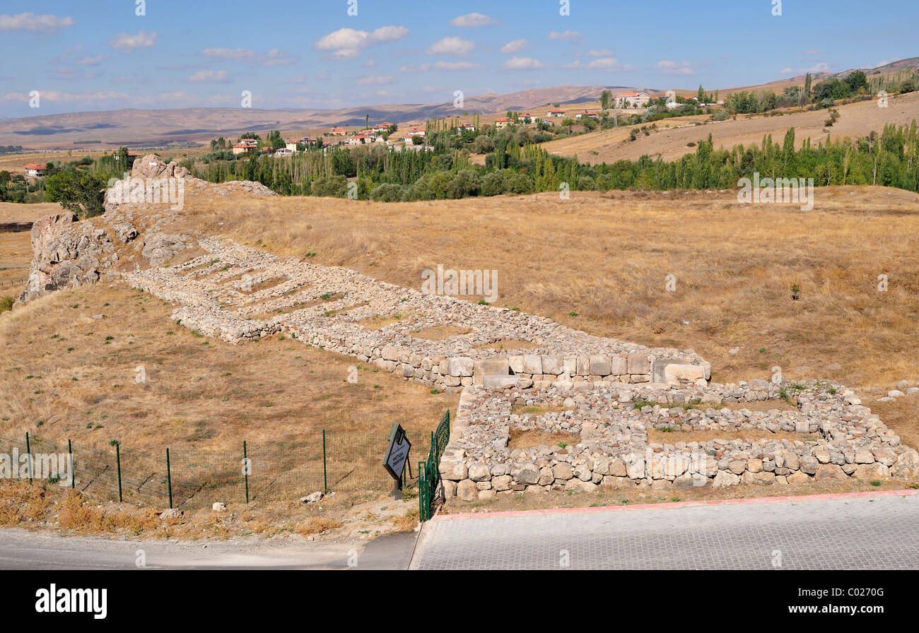 Pareti Hattusa, Bogazköy, Turchia 101003 38760 Foto Stock