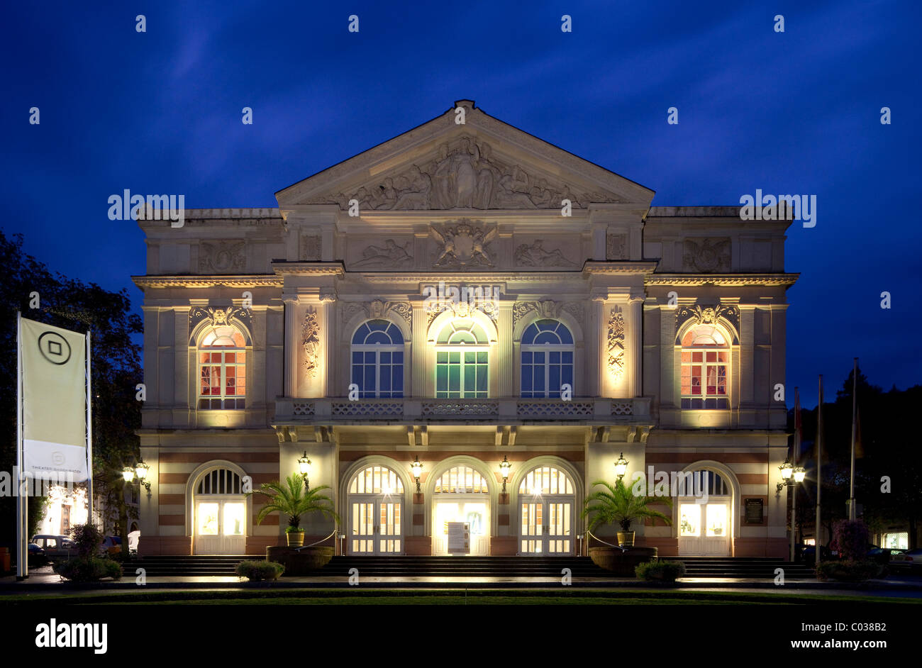 Città del teatro, Baden-Baden, Baden-Wuerttemberg, Germania, Europa Foto Stock