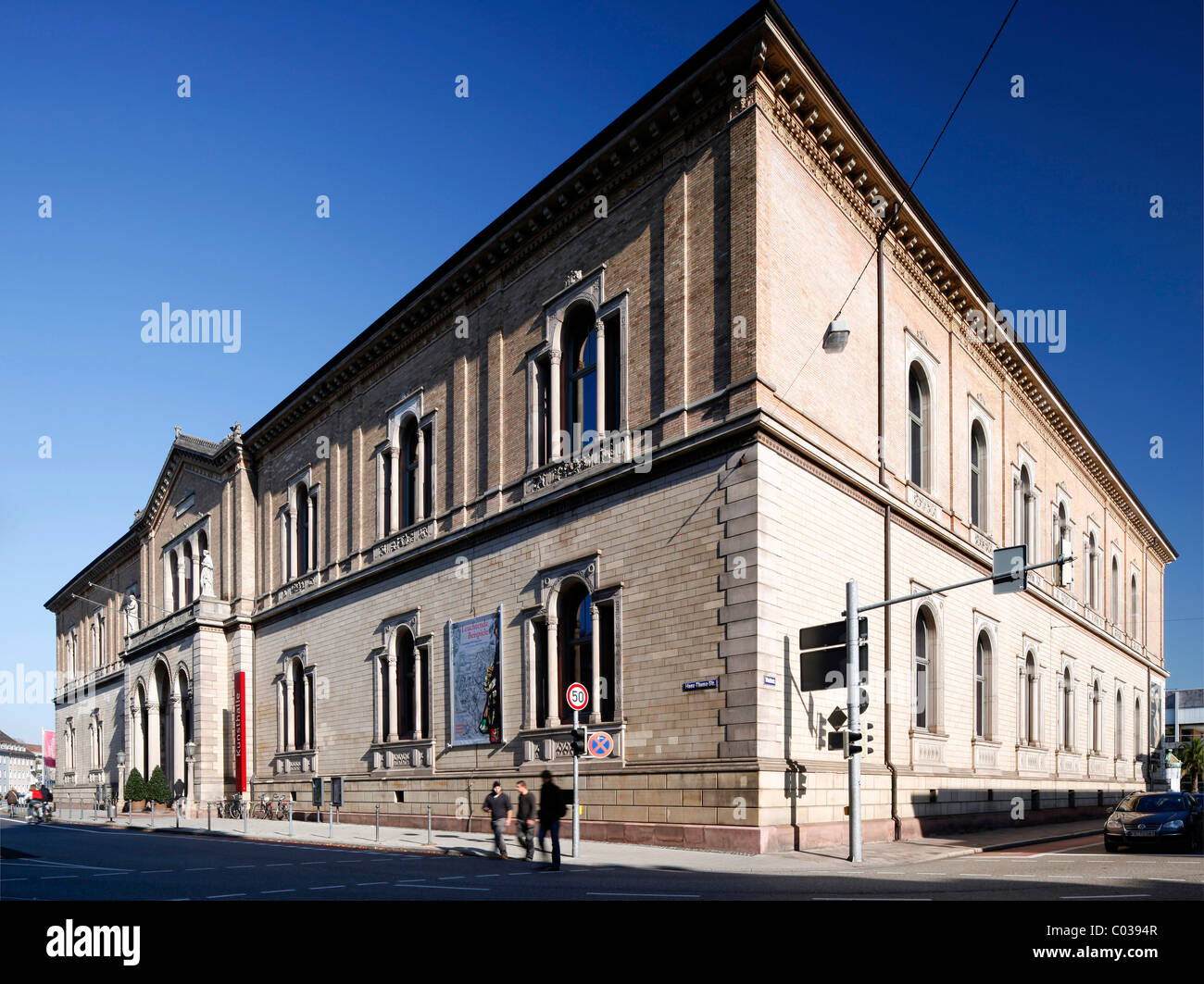 Staatliche Kunsthalle, Galleria d'arte di Stato, Karlsruhe, Baden-Wuerttemberg, Germania, Europa Foto Stock