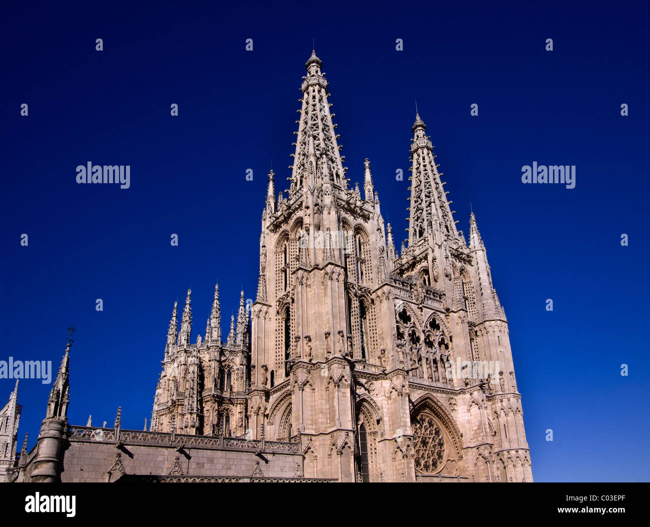 Cattedrale,Burgos, Spagna Foto Stock