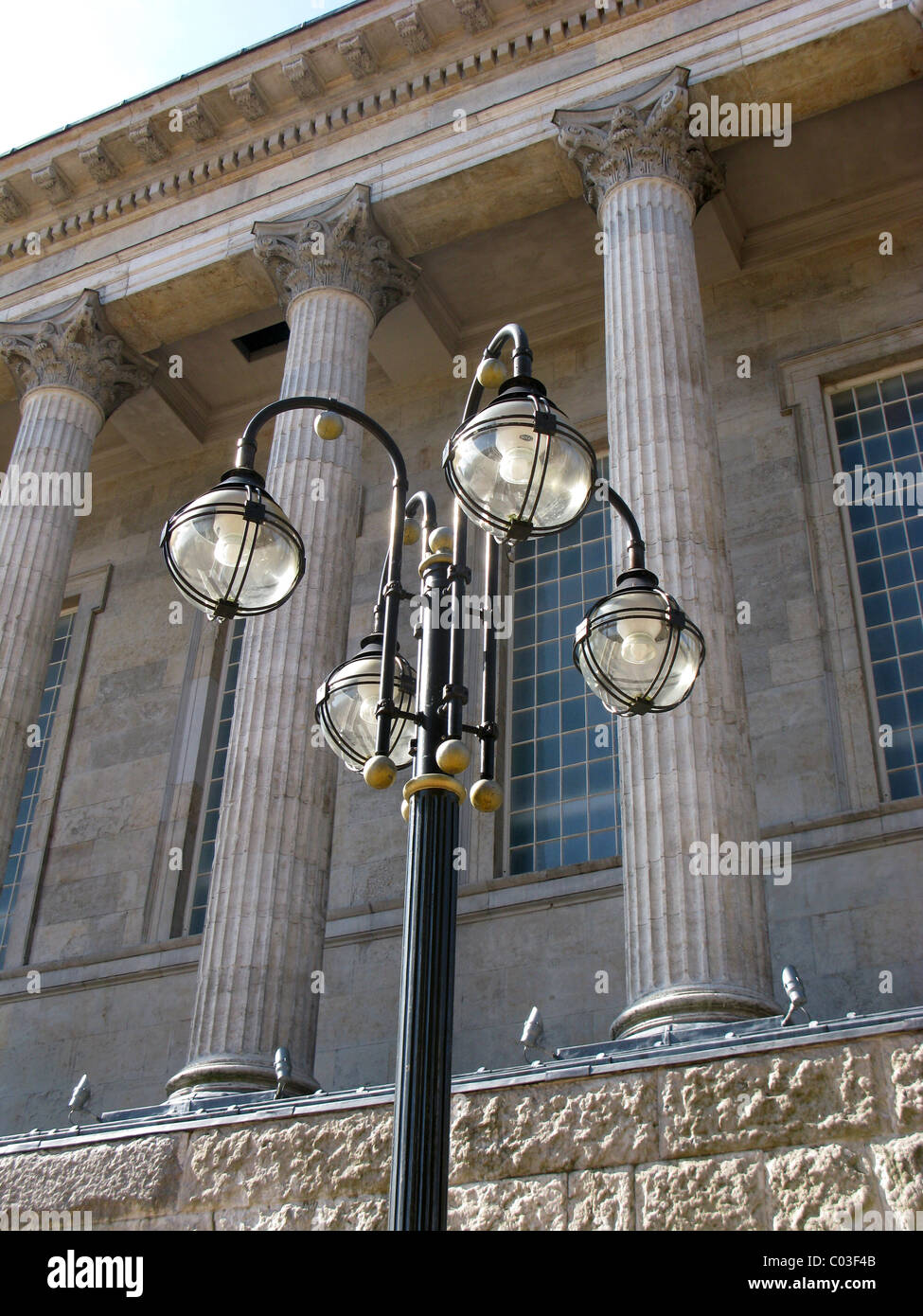 Birmingham Town Hall Regno Unito Foto Stock