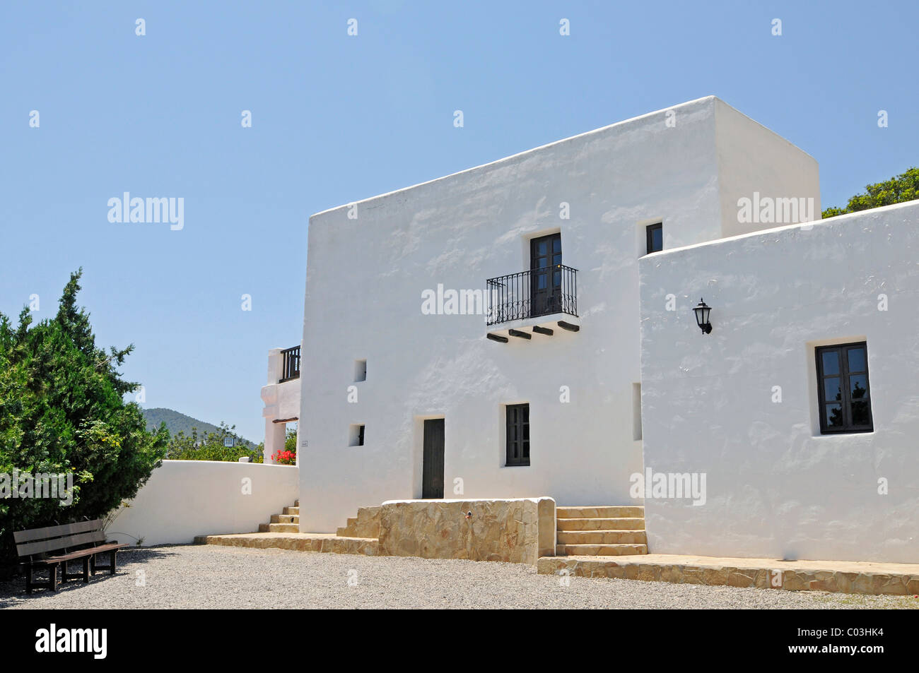 Museu d'Etnografia, museo etnologico, Santa Eulalia des Riu, Ibiza, Pityuses, isole Baleari, Spagna, Europa Foto Stock