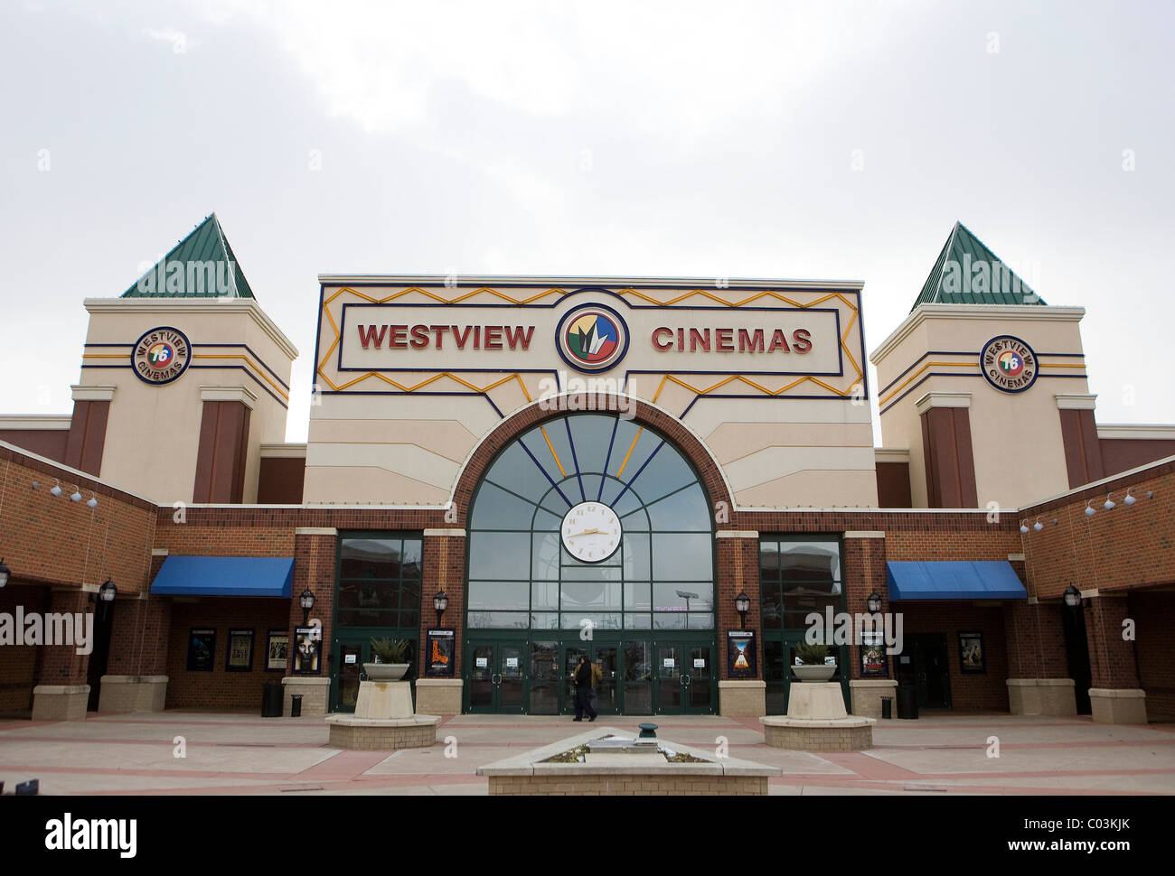 Un Regal Cinemas movie theater. Foto Stock
