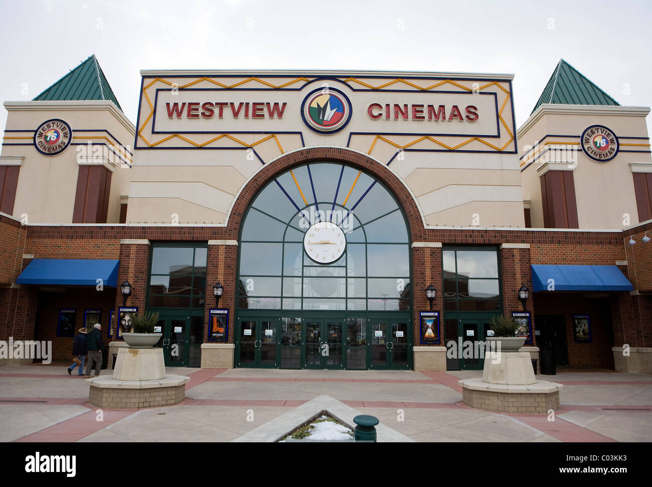 Un Regal Cinemas movie theater. Foto Stock