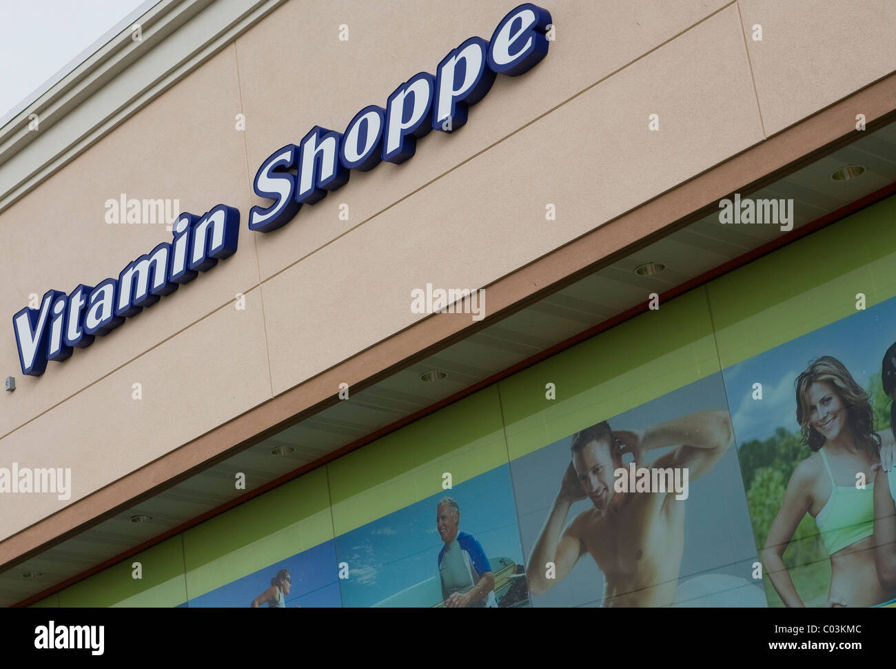Una vitamina Shoppe store. Foto Stock
