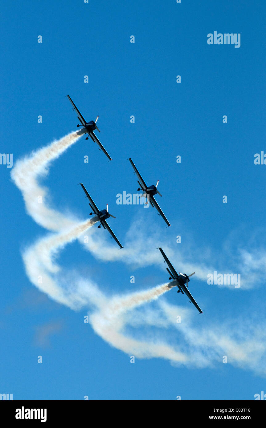 Le lame volanti team display a raf leuchars airshow nel settembre 2010 Foto Stock