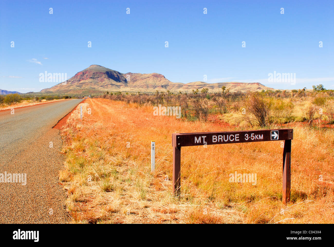 Montare Bruce, Australia occidentale Foto Stock