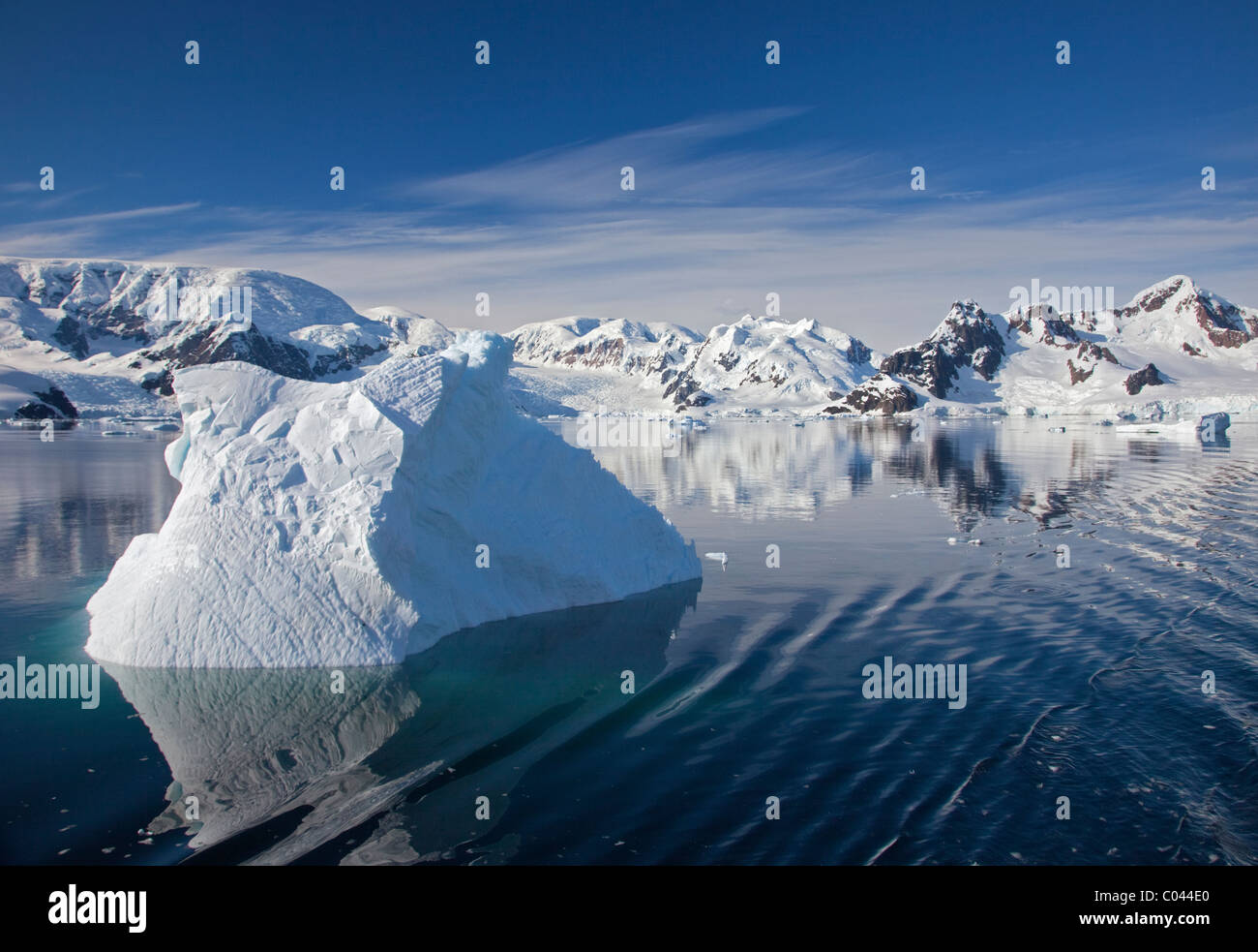 Iceberg in Paradise Bay, Penisola Antartica Foto Stock