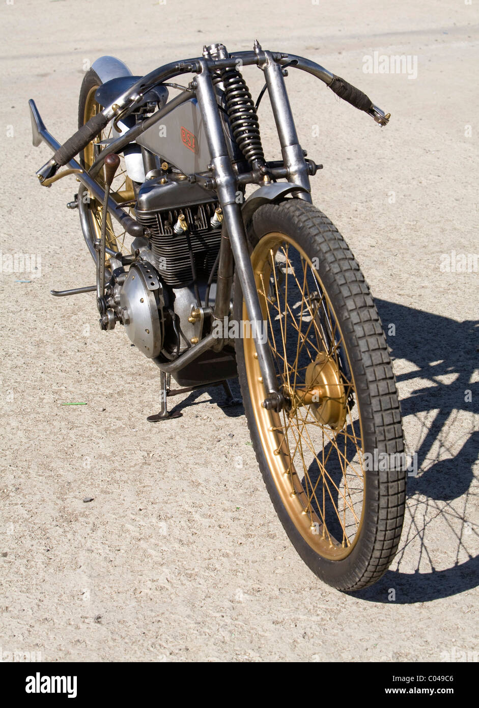 Vintage moto BSA Foto Stock