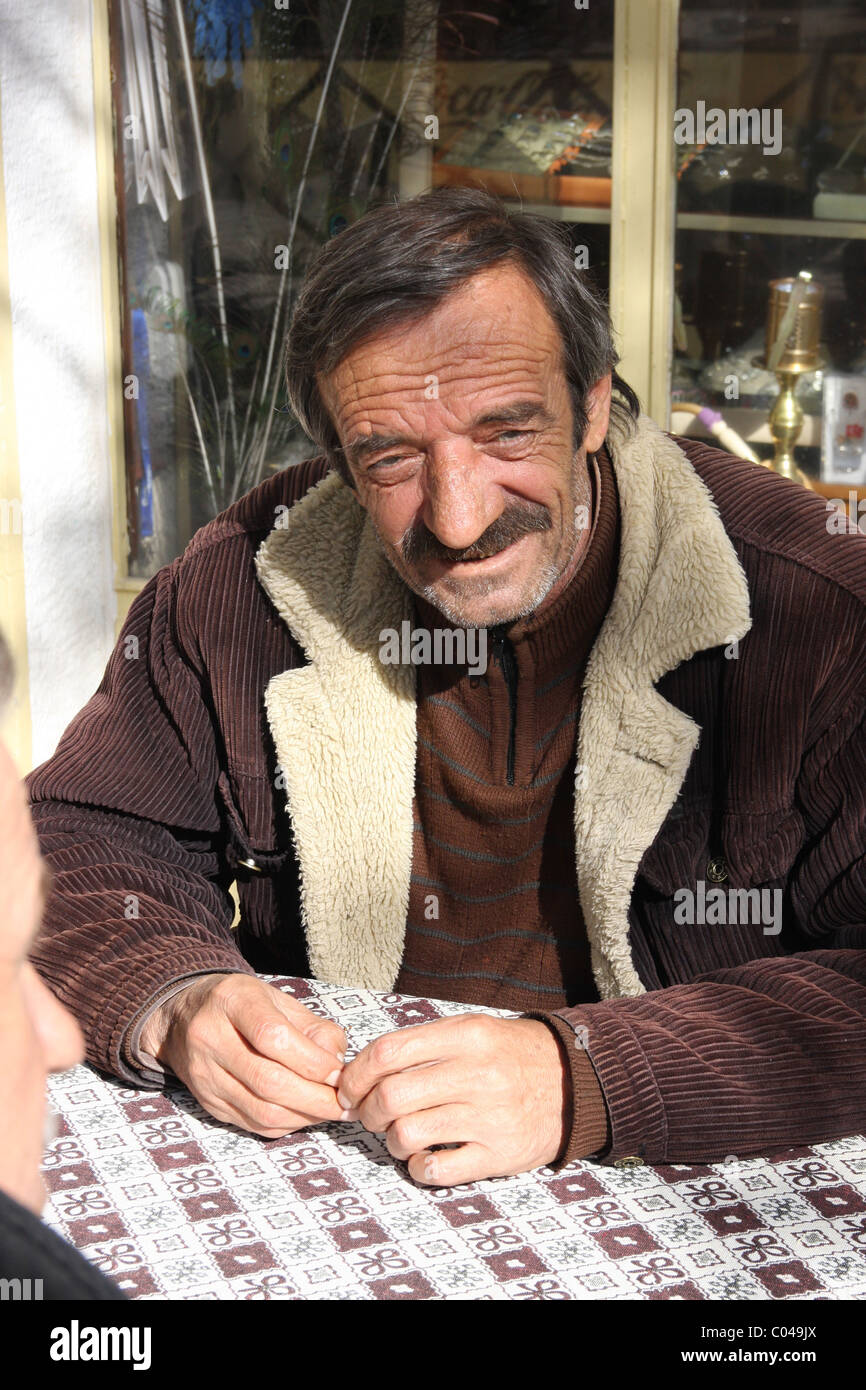 Uomo tradizionale ad Istanbul in Turchia Foto Stock