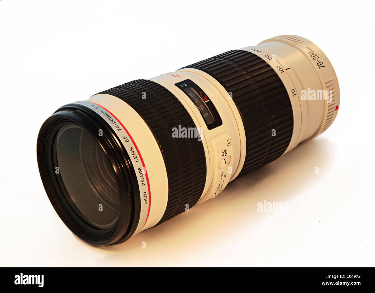 Canon 70-200 f4 L obiettivo fotografico Foto Stock