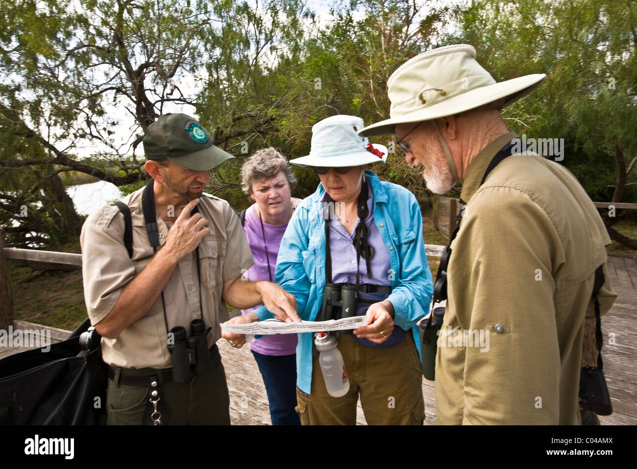 Estero Llano Grande State Park, Weslaco, Texas Foto Stock