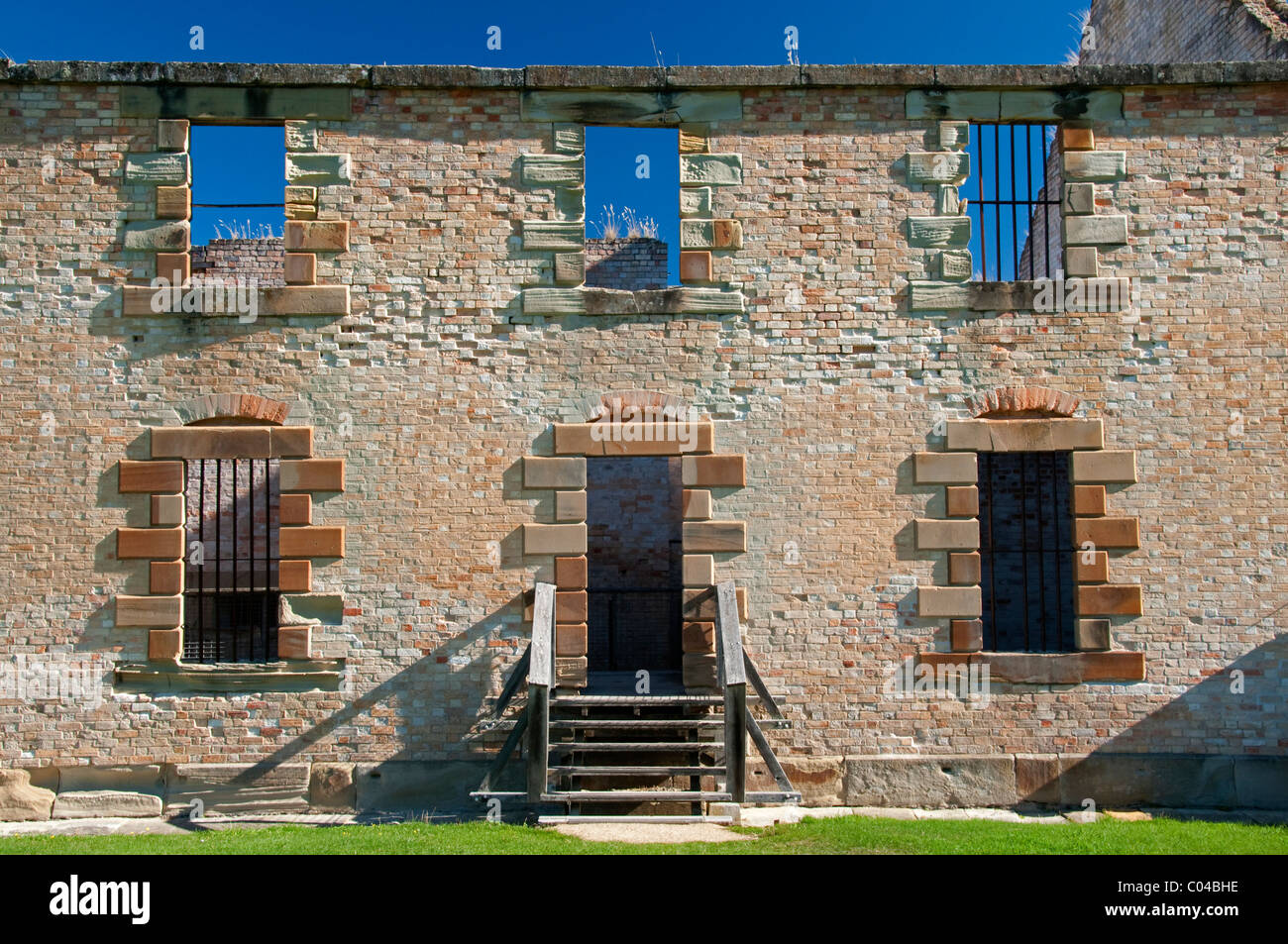 Il penitenziario, il sito storico di Port Arthur, Tasmania, Australia Foto Stock