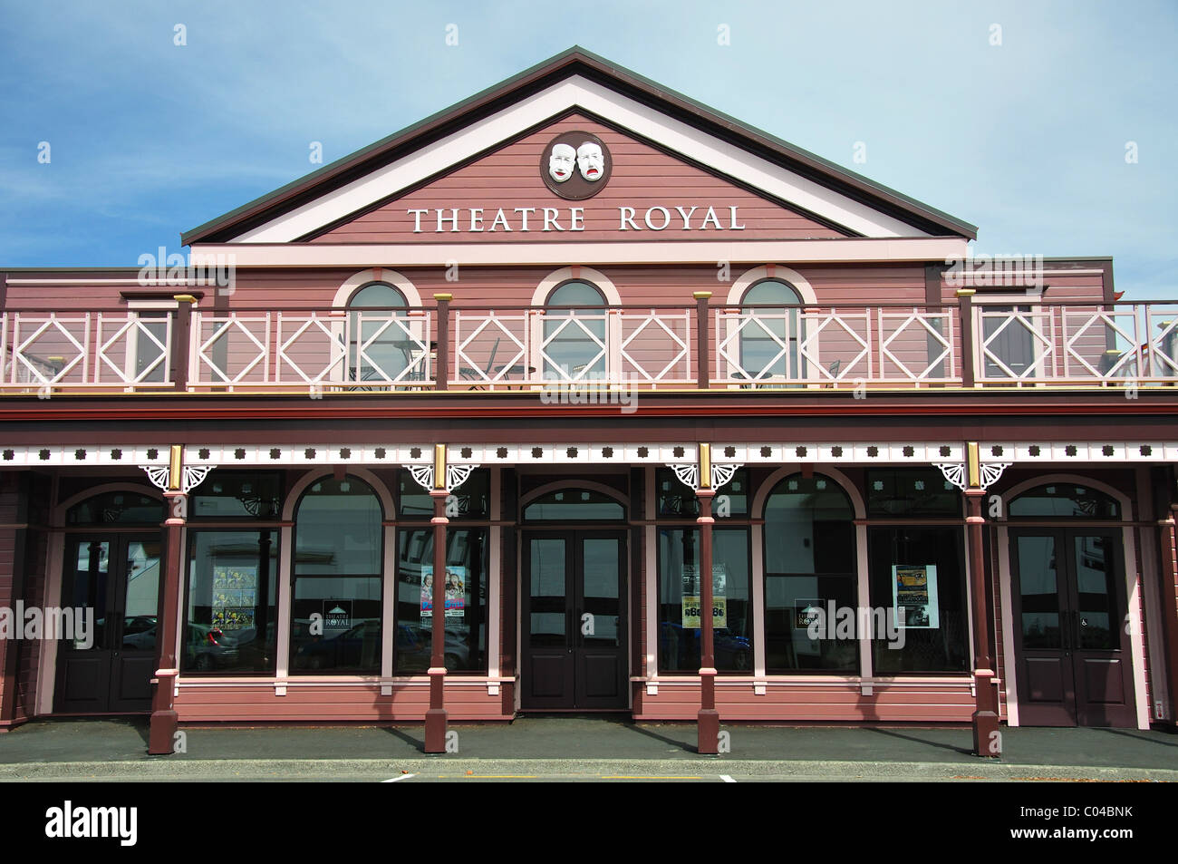 Theatre Royal, Rutherford Street, Nelson, Nelson Regione, Isola del Sud, Nuova Zelanda Foto Stock