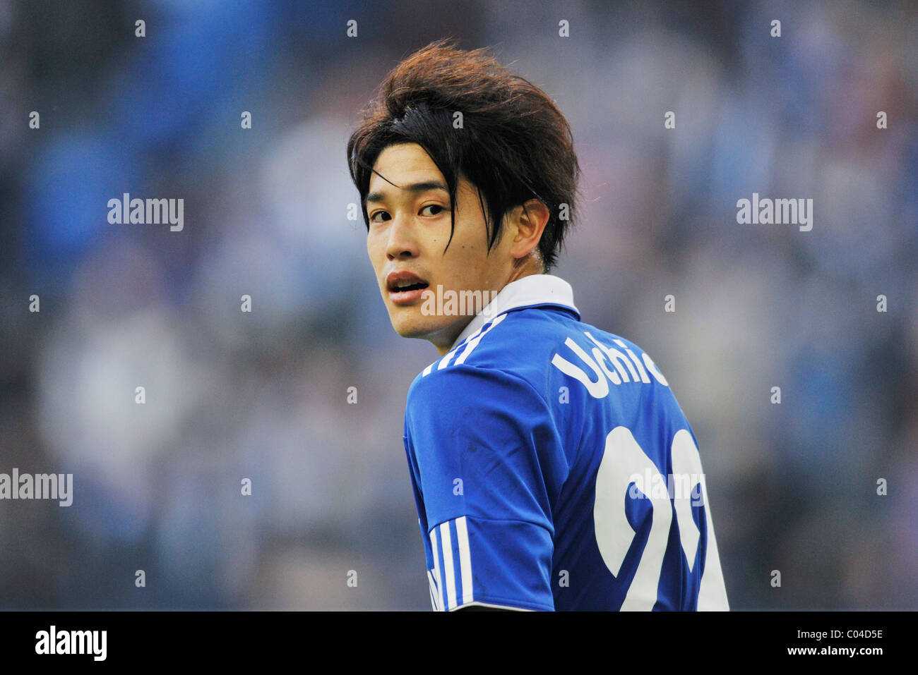 Atsuto Uchida (JPN), il giocatore per il calcio tedesco Bundesliga club Schalke 04 Foto Stock