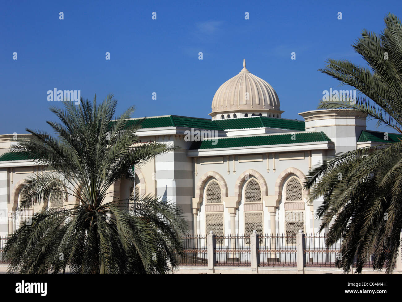 Emirati Arabi Uniti, Sharjah, il palazzo del governo, Foto Stock